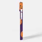 Niedliche lächelnde Kürbis zu Halloween Case-Mate iPhone Hülle (Rückseite / Links)