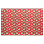 niedliche lächelnde Schildkröte Stoff (Fat Quarter (45,7 x 55,9 cm))