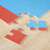 Niedliche, lächelnde Schüssel und Toilettenpapier Puzzle (Seite)