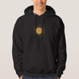 Niedliche lächelnde Sonne Hoodie