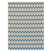 Niedliche Lächelnde Taco-Cartoon-Illustration Tischdecke (Vorderseite)