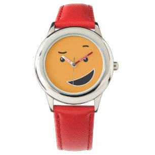 Niedliche Lächeluhren Armbanduhr