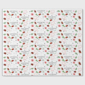 Niedliche Lady Bugs Geschenke Geschenkpapier (Flach)