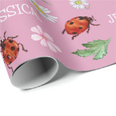 Niedliche Lady Bugs Geschenke Geschenkpapier (Rolleneckpunkt)