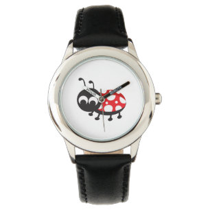 Niedliche Ladybug Armbanduhr
