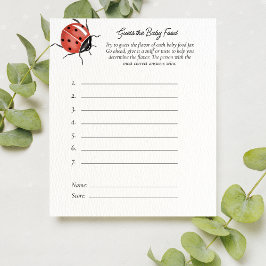 Niedliche Ladybug Baby Showroom Guess Baby Food