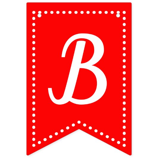 Niedliche Ladybug Birthday Bunting Flags/Banner Wimpelkette (Zweite Fahne)