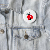 Niedliche Ladybug Button (Beispiel)