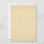 Niedliche Ladybug Erster Geburtstag Einladung (Rückseite)