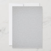 Niedliche Ladybug Erster Geburtstag Einladung (Rückseite)