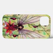 Niedliche Ladybug Fairy Fantasy Illustration Case-Mate iPhone Hülle (Rückseite (Horizontal))
