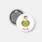 Niedliche Ladybug Girly Mode Magnet (Vorderseite/Rückseite)