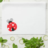 Niedliche Ladybug Handtuch (Gefaltet)