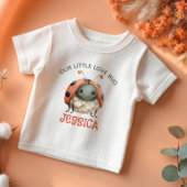 Niedliche Ladybug Illustration Pastel Wasserfarbna Baby T-shirt