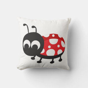 Niedliche Ladybug Kissen