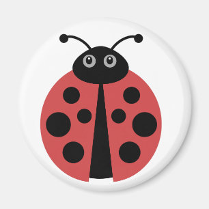 Niedliche Ladybug Magnet