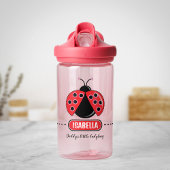 Niedliche Ladybug Personalisierte Wasserflasche fü Trinkflasche