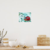 Niedliche LadyBug Poster (Küche)