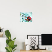 Niedliche LadyBug Poster (Heimbüro)
