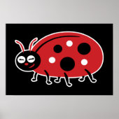 Niedliche Ladybug Poster (Vorne)