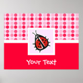 Niedliche Ladybug Poster (Vorne)