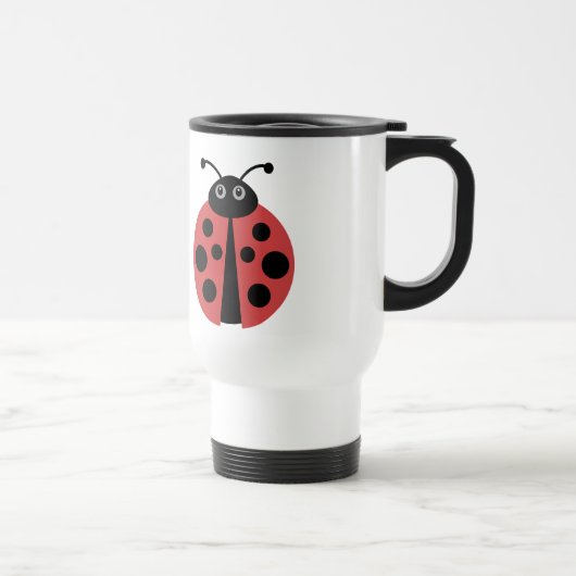 Niedliche Ladybug Reisebecher (Rechts)