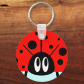 Niedliche Ladybug Schlüsselanhänger (Vorderseite)