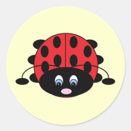 Niedliche Ladybug Stickers