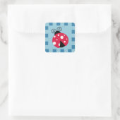 Niedliche Ladybug Stickers (Tasche)