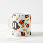 Niedliche Ladybug-Tasse Kaffeetasse (Vorderseite Links)