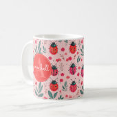 Niedliche Ladybug-Tasse Kaffeetasse (Vorderseite Links)