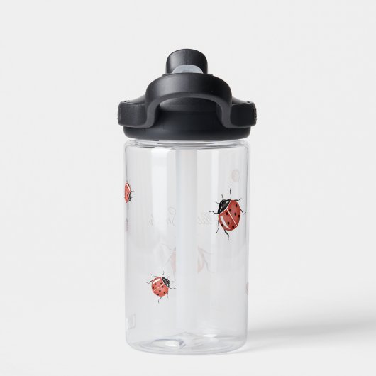 Niedliche Ladybug Trinkflasche (Rückseite)