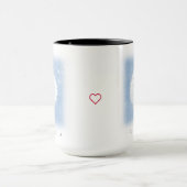 Niedliche Ladybug über die Kronleuchte Tasse (Zentrum)