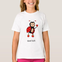 Niedliche Ladybug und Herz