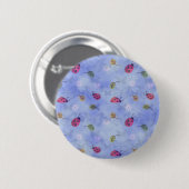 Niedliche Ladybugs Button (Vorne & Hinten)