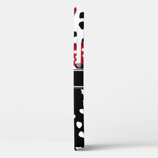 Niedliche Ladybugs Case-Mate iPhone Hülle (Rückseite / Links)