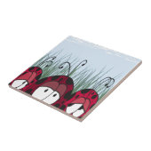 Niedliche Ladybugs Fliese (Seite)