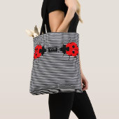 Niedliche Ladybugs in allen Print-Tasche Tasche (Von Nahem)