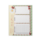 Niedliche LadyBugs Kids Daily Planner Notepad Notizblock (Rotiert)