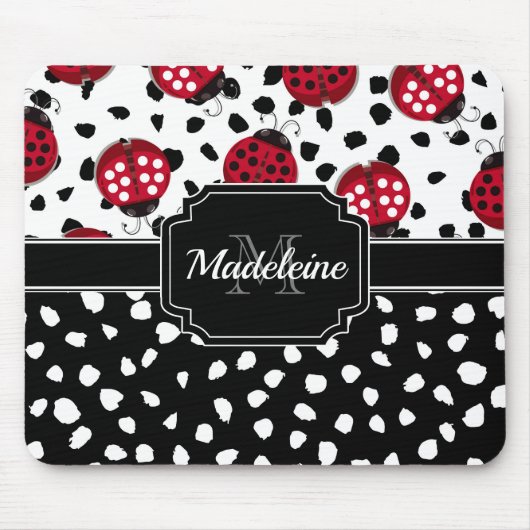 Niedliche Ladybugs Mousepad (Vorne)