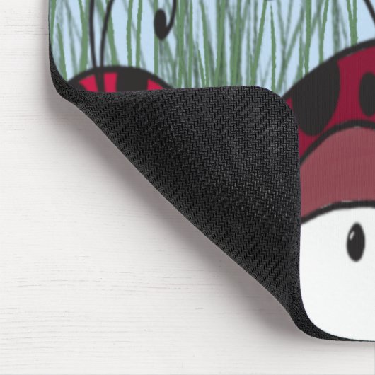 Niedliche Ladybugs Mousepad (Ecke)