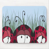 Niedliche Ladybugs Mousepad (Vorne)