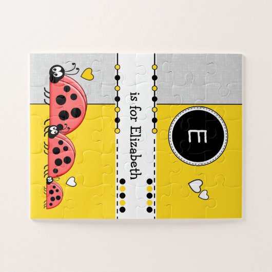 Niedliche Ladybugs Puzzle (Horizontal)