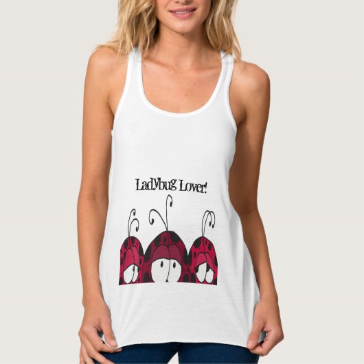 Niedliche Ladybugs Tank Top (Vorderseite)