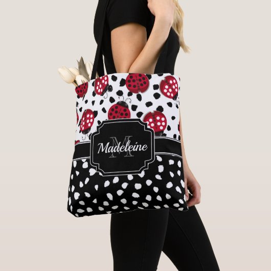 Niedliche Ladybugs Tasche (Von Nahem)