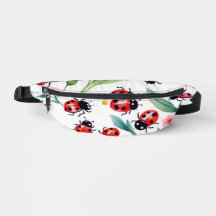 Niedliche Ladybugs und Blume