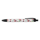 Niedliche Ladybugs und Blume Kugelschreiber (Oberseite)