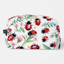 Niedliche Ladybugs und Blume