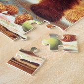 Niedliche Lagotto Romagnolo Malerei Puzzle (Seite)