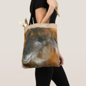Niedliche Lama Face Farm Animal Art Tasche (Von Nahem)